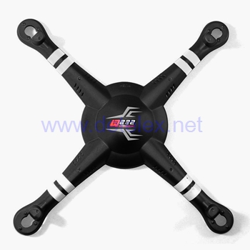 XK-X260 X260-1 X260-2 X260-3 drone spare parts Upper cover (black color) - Click Image to Close